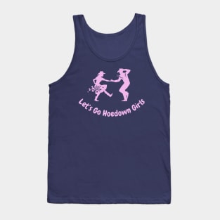 Let's go Hoedown Girls Tank Top